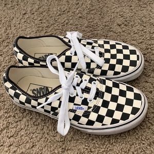 Checkered Vans